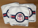 16"X16" CUSTOM PIN TRADING, RALLY TOWELS
