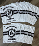 16"X16" CUSTOM PIN TRADING, RALLY TOWELS
