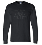 Team AM LONG SLEEVE DRIFIT T-SHIRT - STEALTH LOGO