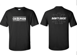 Team AM SHORT SLEEVE DRIFIT T-SHIRT - CHAMPION LOGO
