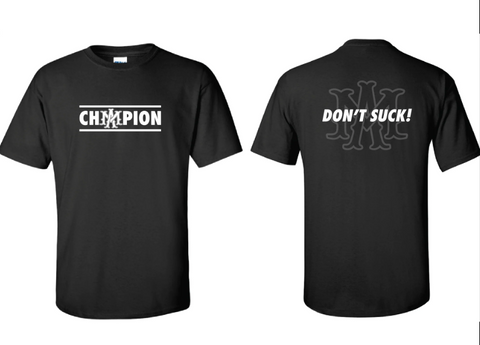 Team AM SHORT SLEEVE DRIFIT T-SHIRT - CHAMPION LOGO