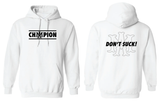 Team AM HOODIE - CHAMPION LOGO