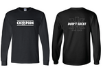 Team AM LONG SLEEVE DRIFIT T-SHIRT - CHAMPION LOGO
