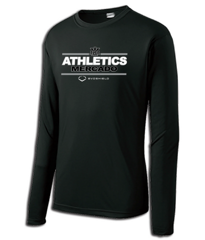 Team AM LONG SLEEVE DRIFIT T-SHIRT - AM EVO SHIELD LOGO