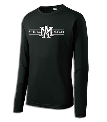 Team AM LONG SLEEVE DRIFIT T-SHIRT - LONG LOGO