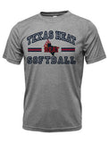 TX HEAT DRIFIT T-SHIRT HEATHER GREY