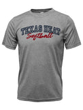 TX HEAT DRIFIT T-SHIRT HEATHER GREY