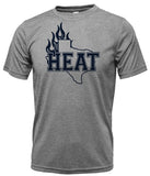 TX HEAT DRIFIT T-SHIRT HEATHER GREY