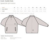 RIPTIDE 1/4 ZIP VINTAGE HEATHER PULLOVER
