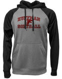 HUFFMAN SOFTBALL 2 TONE HOODIE BLACK