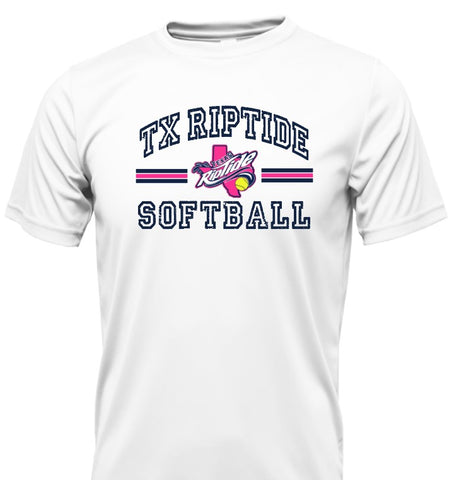TEXAS RIPTIDE DRIFIT T-SHIRT "PRACTICE JERSEY LOGO"