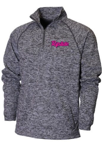 RIPTIDE 1/4 ZIP VINTAGE HEATHER PULLOVER