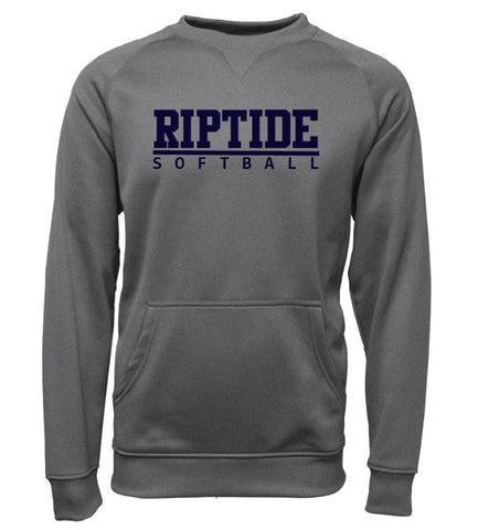 RIPTIDE CREWNECK SWEATSHIRT WITH POCKET POUCH