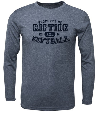 RIPTIDE "PROPERTY OF" LONG SLEEVE DRIFIT SHIRT