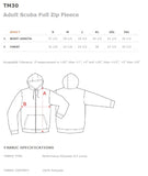 RIPTIDE SCUBA FULL ZIP JACKET