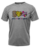 TEXAS RIPTIDE "PEACE LOVE RIPTIDE" DRIFIT T-SHIRT