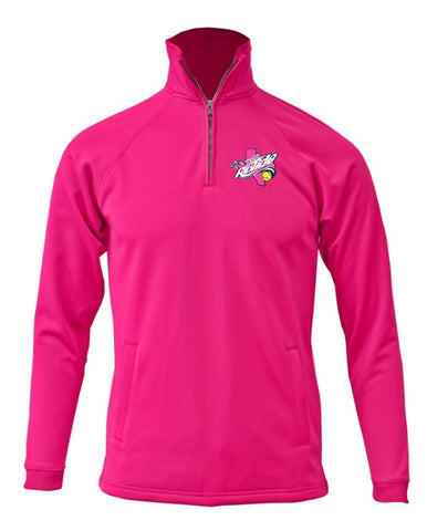 RIPTIDE 1/4 ZIP SWEATSHIRT NEON