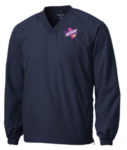 RIPTIDE V-NECK RAGLAN WINDBREAKER