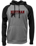 HUFFMAN SOFTBALL 2 TONE HOODIE BLACK